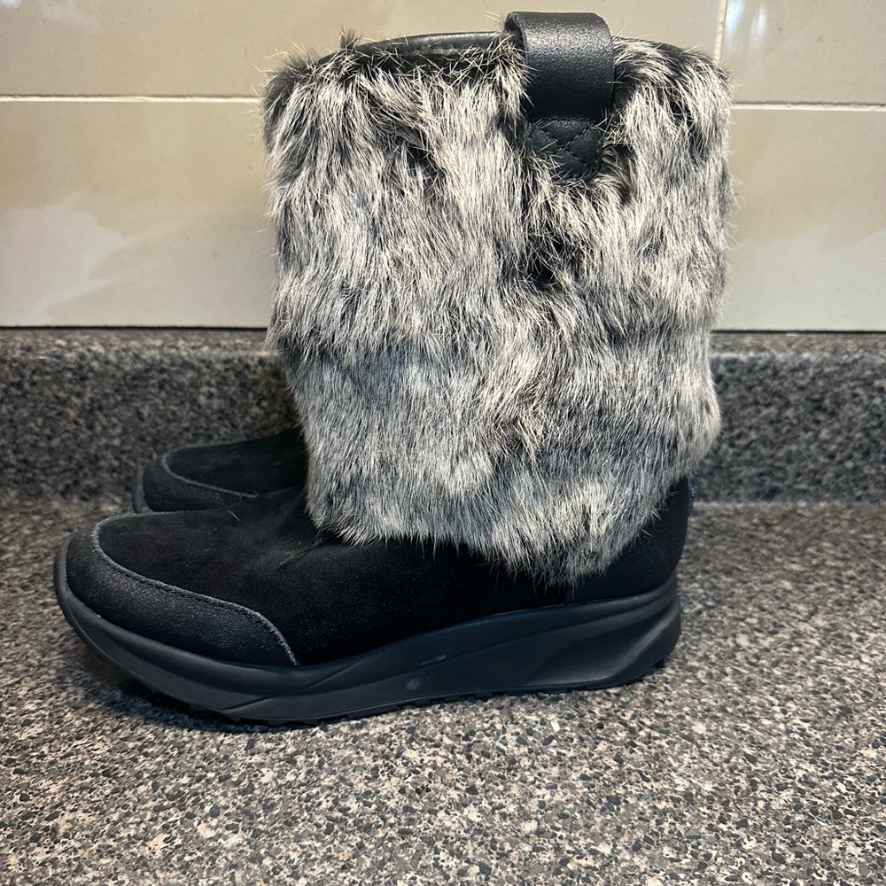 Authentic Australian Luxe Collective Rabbit Fur And Shearling Zhinu Boot